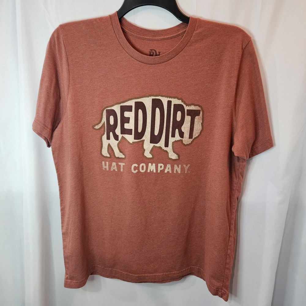 Red Dirt Hat Co Unisex  XL Graphic Western T-Shirt Short Sleeve Cotton Blend